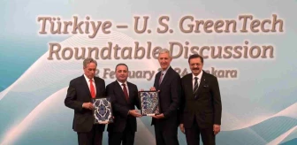 Türkiye ve ABD Yeşil Teknoloji Heyetleri TOBB'da Buluştu