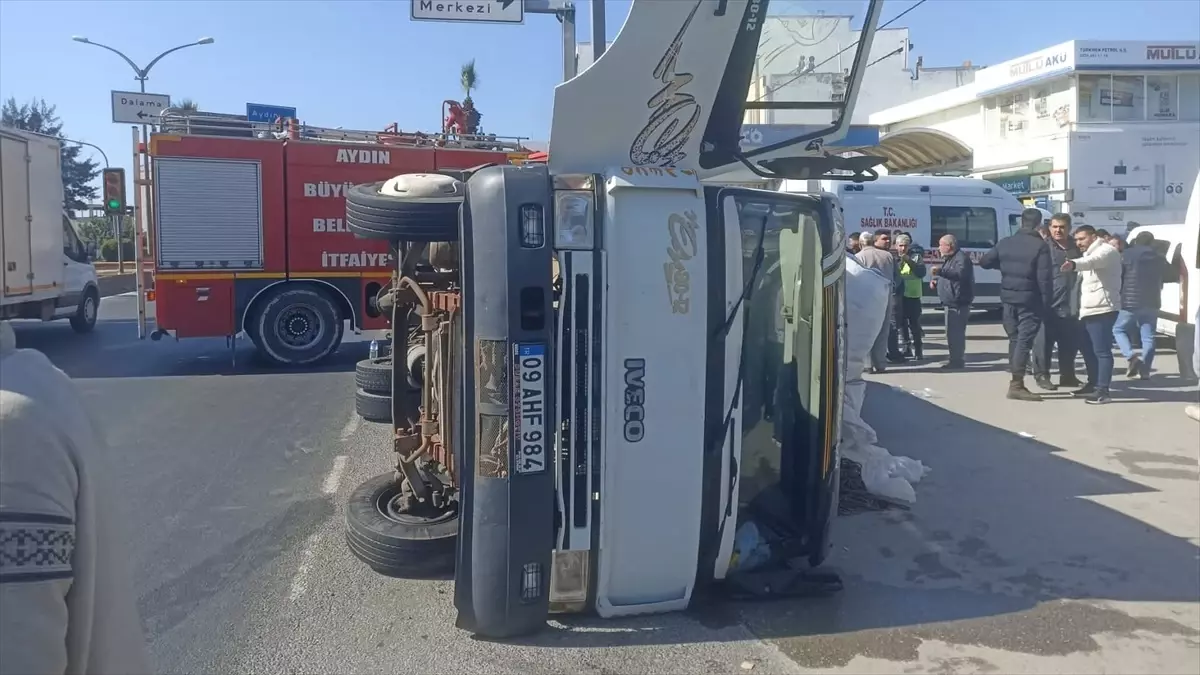 Aydın'ın Köşk ilçesinde kamyonun çarptığı yaya yaşamını yitirdi