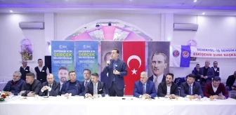 AK Parti Eskişehir Büyükşehir Belediye Başkan Adayı Nebi Hatipoğlu, Odunpazarı ve Tepebaşı Belediye Başkan Adayları ile Sendika Ziyareti Yaptı