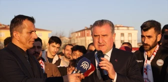 Gençlik ve Spor Bakanı Osman Aşkın Bak, Tekirdağ'da Taşkınlar Samsun Gücü Spor Kulübünün açılışını yaptı