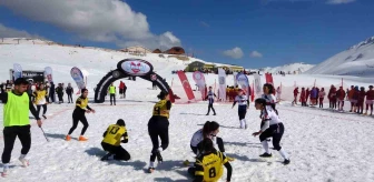 Isparta'da Kar Ragbi Şampiyonası Başladı