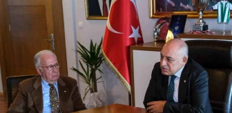 TFF Başkanı Mehmet Büyükekşi, Bursaspor'u ziyaret etti