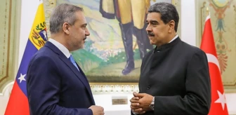 Bakan Fidan'ı kabul eden Maduro'dan Erdoğan'a övgü: Cesareti hayranlık verici
