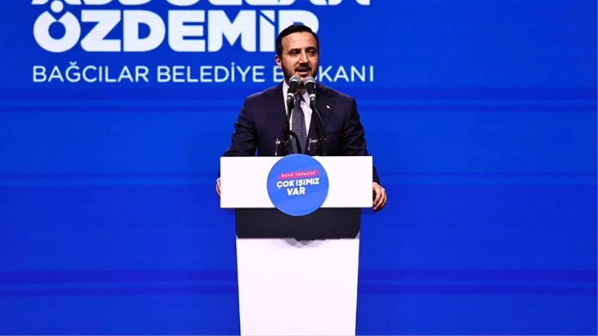 Bağcılar Belediye Başkanı Abdullah Özdemir, yeni dönem projelerini duyurdu