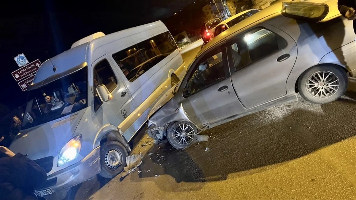Sinop'ta meydana gelen trafik kazalarında 6 kişi yaralandı