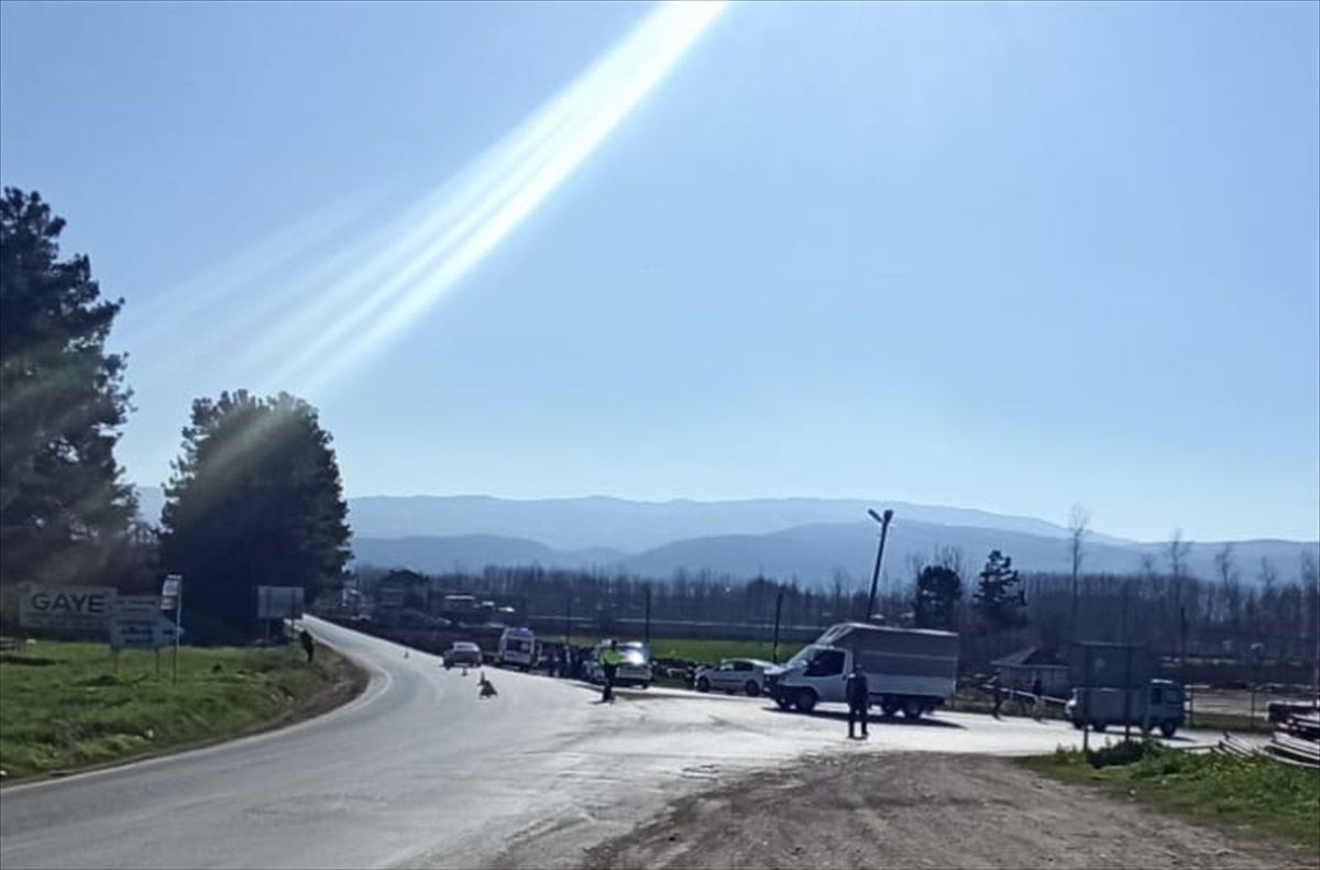 Tokat'ın Niksar ilçesinde tek taraflı kaza: Motosiklet sürücüsü yaralandı