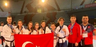 Uluşehir Bursa Camileri Spor Kulübü, Taekwondo Turnuvasında 11 madalya kazandı