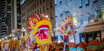 San Francisco'da Çin Yeni Yılı Geçit Töreni Renkli Performanslarla Kutlandı
