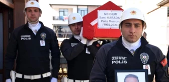Batman Kadrosundaki Polis Memuru Sami Karadağ'ın Cenazesi Erzincan'da Defnedildi