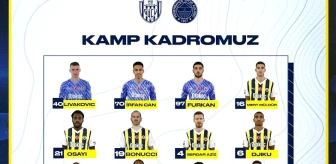 Fenerbahçe'nin Ziraat Türkiye Kupası Çeyrek Final kamp kadrosu belli oldu