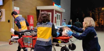 İnegöl'de motosiklet kazası: Sürücü ağır yaralandı