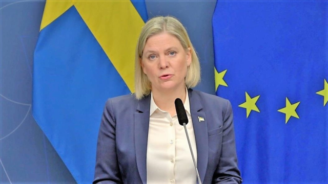 İsveç Sosyal Demokrat Parti lideri Magdalena Andersson