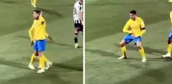 Messi tezahüratlarını duyan Cristiano Ronaldo'nun hareketi olay oldu