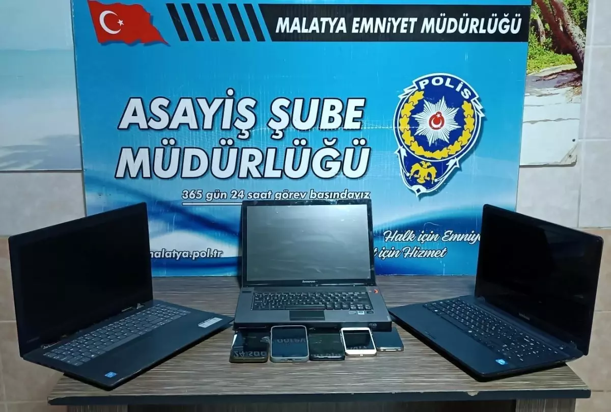 Malatya'da Sosyal Medya ve Sahte Sitelerle Yasadışı Bahis Operasyonu