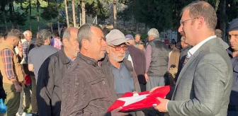 Kore gazisi Ali Taşgın'ın cenazesi Kumluca'da defnedildi