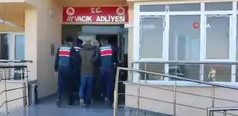 Ayvacık'ta 9 kaçak göçmen yakalandı, 2 organizatör tutuklandı