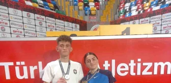 Karslı Atletler U18 Türkiye Atletizm Salon Şampiyonası'nda Madalyaları Topladı