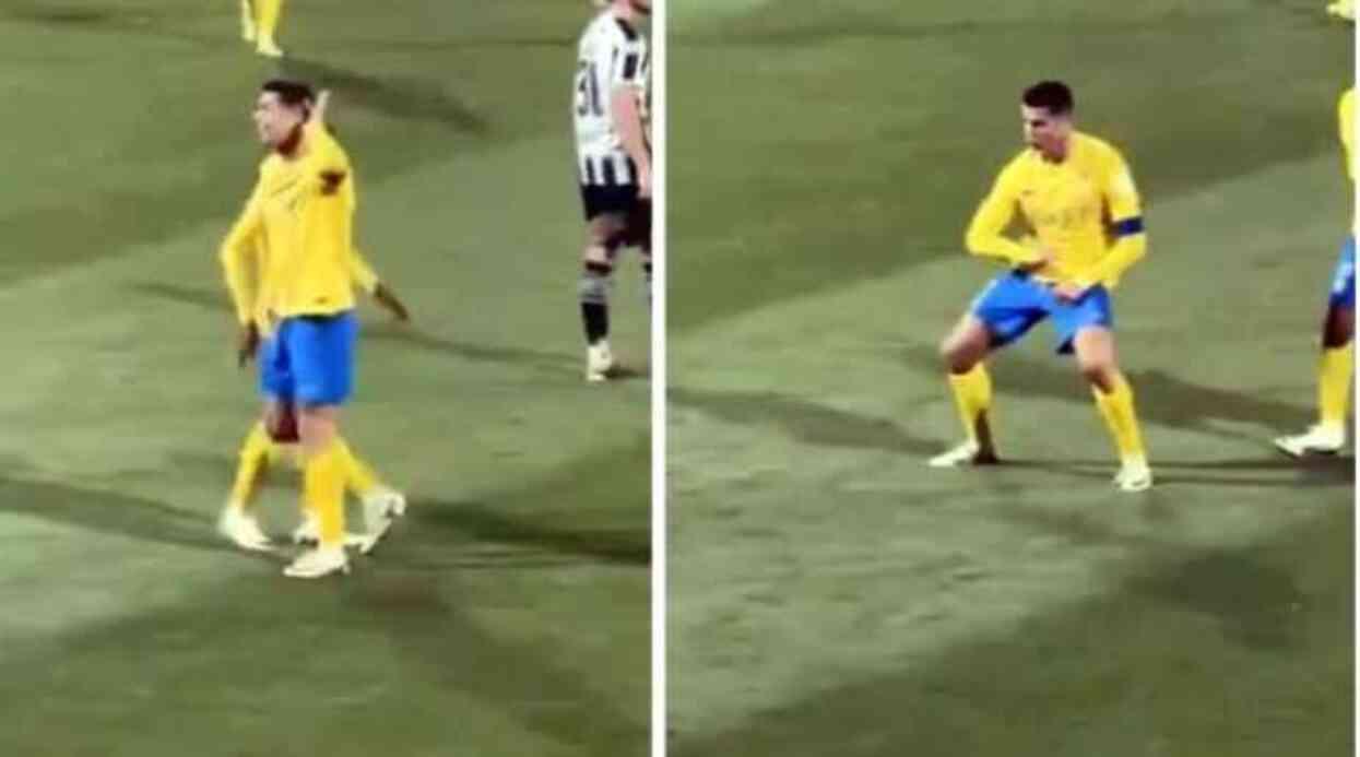 Messi tezahüratı sonrası kendine hakim olamayan Cristiano Ronaldo başına iş açtı Messi tezahüratı sonrası kendine hakim olamayan Cristiano Ronaldo başına iş açtı