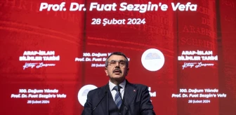 Milli Eğitim Bakanı Yusuf Tekin, Fuat Sezgin'in eserinin çevirisini tanıttı