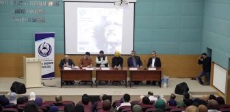 Edirne'de Sezai Karakoç'un Fikirleri ve Hayata Bakış Açısı Anlatıldı