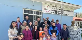 Anamur İlçe Emniyet Müdürü Özel Eğitim Kurs Merkezini Ziyaret Etti