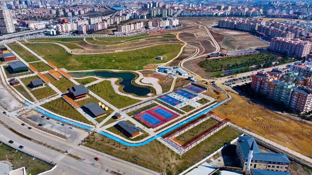 Ankara'da Yeni Rekreasyon Alanı Hizmete Açılıyor