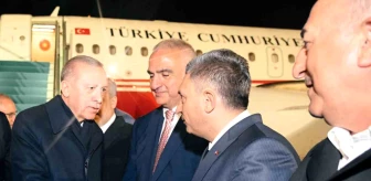 Cumhurbaşkanı Erdoğan, Antalya Diplomasi Forumu için Antalya'ya geldi