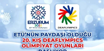 Erzurum'da İşitme Engelliler 20. Kış Deaflympics Olimpiyat Oyunları Başlıyor