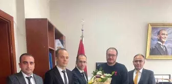 Sarıgöl Vergi Dairesi Müdürü ve personelleri Kaymakamı ziyaret etti