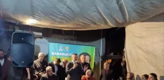 AK Parti Karabük Belediye Başkan Adayı Özkan Çetinkaya Mahalle Ziyaretlerine Devam Ediyor