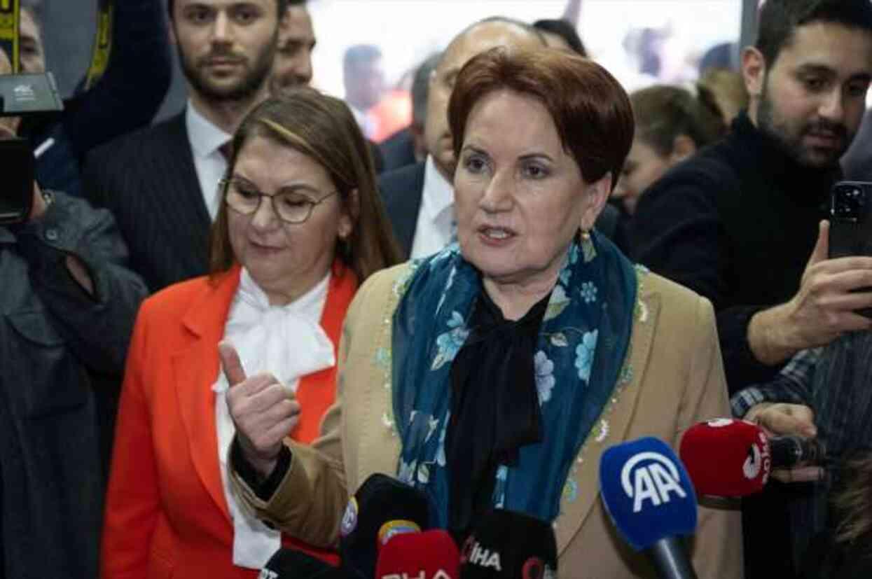 Akşener: CHP'nin jet jest isteme işleminden miden bulanıyor artık