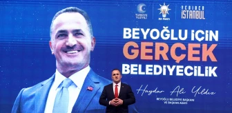 Beyoğlu Belediye Başkanı Haydar Ali Yıldız, Pierre Loti Miniatürk Teleferik Hattı'nı gerçekleştirecek