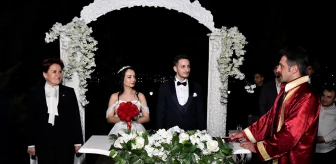 Meral Akşener, Nevzat Korkmaz'ın kızının düğününde nikah şahitliği yaptı