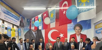 İYİ Parti İstanbul Büyükşehir Belediye Başkan Adayı Buğra Kavuncu Okmeydanı'nda Seçim İrtibat Bürosu Açılışına Katıldı