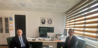 Kırklareli Valisi Birol Ekici, Serbest Muhasebeci Mali Müşavirler Odası Başkanı Burhan Üstünkol'u kabul etti