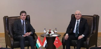 Milli Savunma Bakanı Yaşar Güler, IKBY Başkanı Neçirvan Barzani ile görüştü