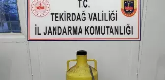 Tekirdağ'da 120 Litre Sahte İçki Ele Geçirildi