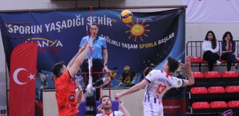 Brand Group Alanya Belediyespor, Bigadiç Belediyespor'u 3-0 yendi