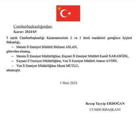 Yeni Mersin İl Emniyet Müdürü kim oldu? Mersin İl Emniyet Müdürü Mehmet Karabörk kimdir? Yeni Mersin İl Emniyet Müdürü kim oldu? Mersin İl Emniyet Müdürü Mehmet Karabörk kimdir?