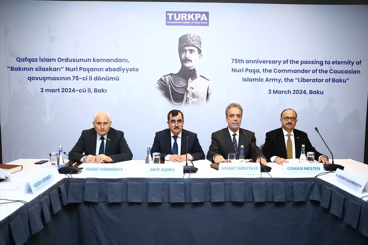 Nuri Paşa'nın Vefatının 75. Yılı Anma Programı Düzenlendi