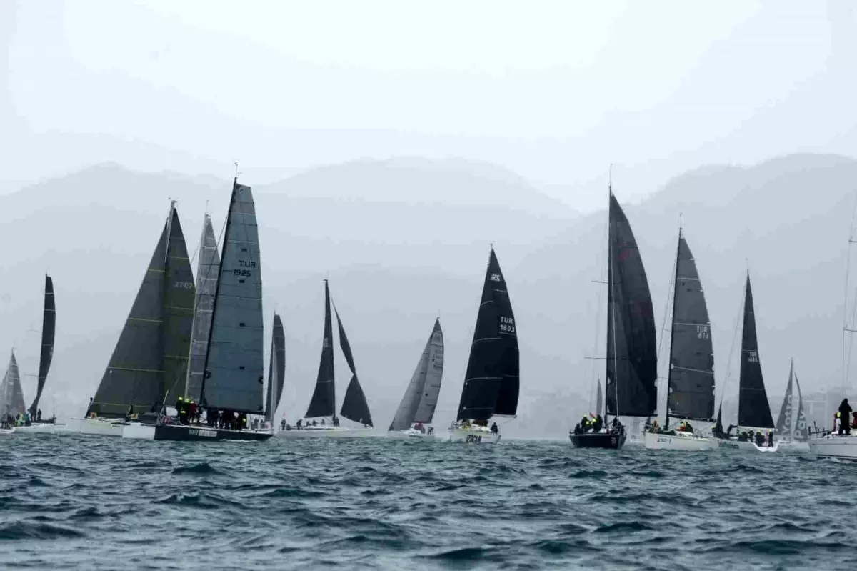 Marmaris Uluslararası Yat Kulübü Kış Trofesi'nin 3. Ayak Yarışları Sonuçlandı