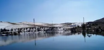 Tokat'ın yüksek kesimlerine kar yağdı