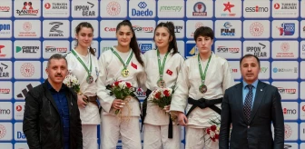 Ümitler Nazım Canca Avrupa Kupası Judo Turnuvası sona erdi