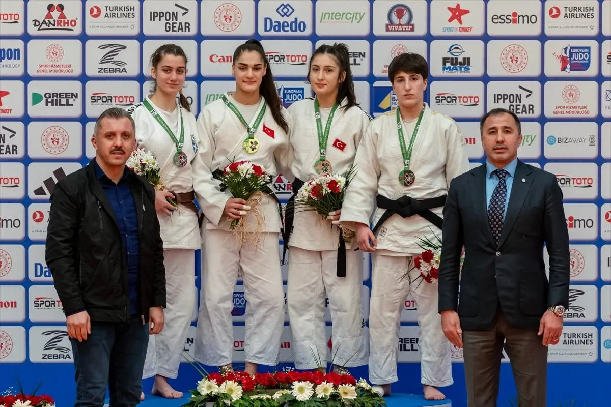 Ümitler Nazım Canca Avrupa Kupası Judo Turnuvası sona erdi