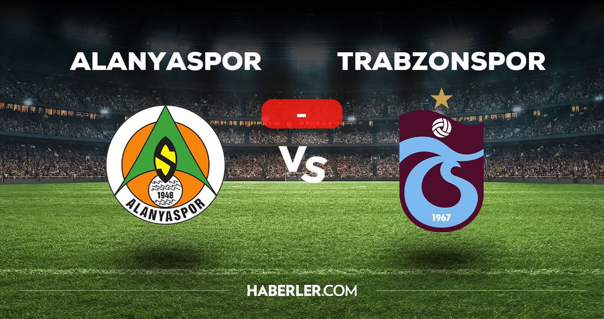 Alanyaspor Trabzonspor maçı kaç kaç, bitti mi? MAÇ SKORU! Alanyaspor Trabzonspor maçı kaç kaç, canlı maç skoru!
