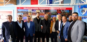 AK Parti Bilecik Belediye Başkan Adayı Mustafa Yaman, Erzurumlular Derneği'ni ziyaret etti