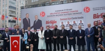 MHP, Samsun'da Seçmen İletişim Merkezi açtı