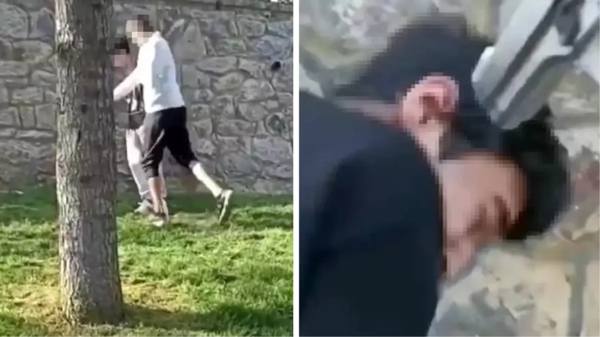 Önce dövdü, sonra silah çekti! Akran zorbalığı görüntüleri polisi harekete geçirdi, gerçek başka çıktı
