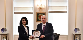 Yargıtay Başkanı Akarca, Azerbaycan Yüksek Mahkeme Üyeleri ve İstinaf Mahkemesi Başkanları ile görüştü