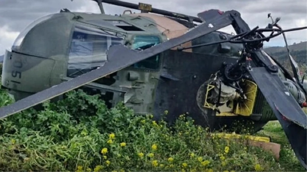 İzmir Urla'da askeri helikopter zorunlu iniş yaptı: 1 yaralı